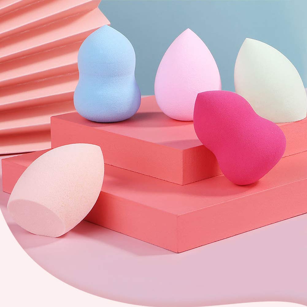 Beauty Sponge Set, 24 Pieces, 7 Colours