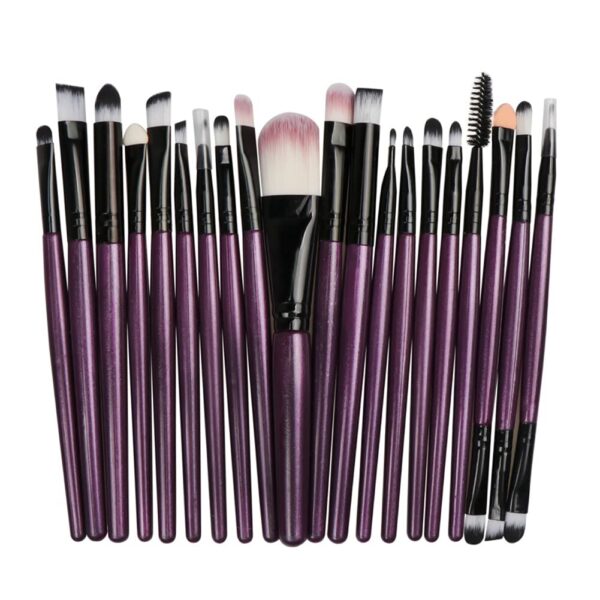 Beauty Brush Set, 20 Pieces, Face Tools