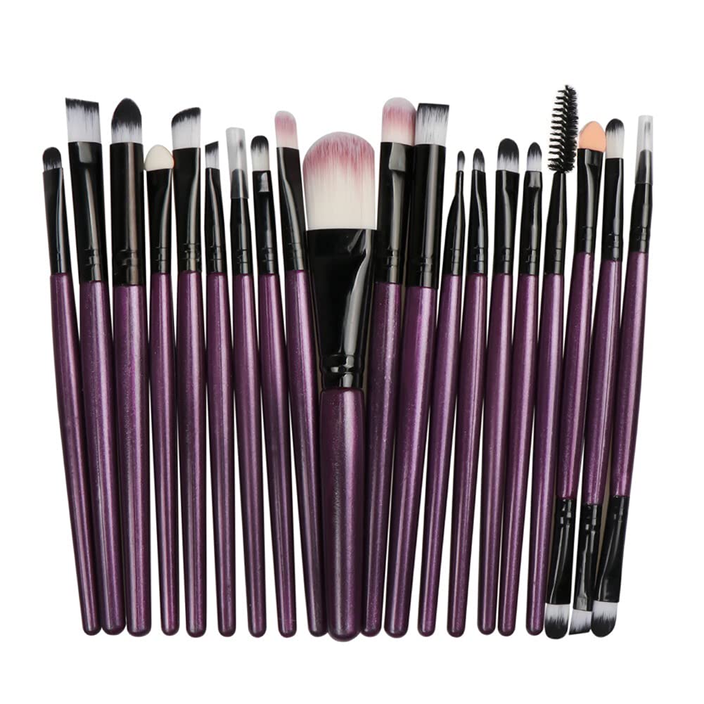 Beauty Brush Set, 20 Pieces, Face Tools