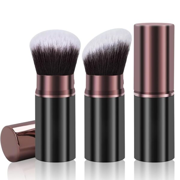 Retractable Kabuki Brush Set, 2 Pieces