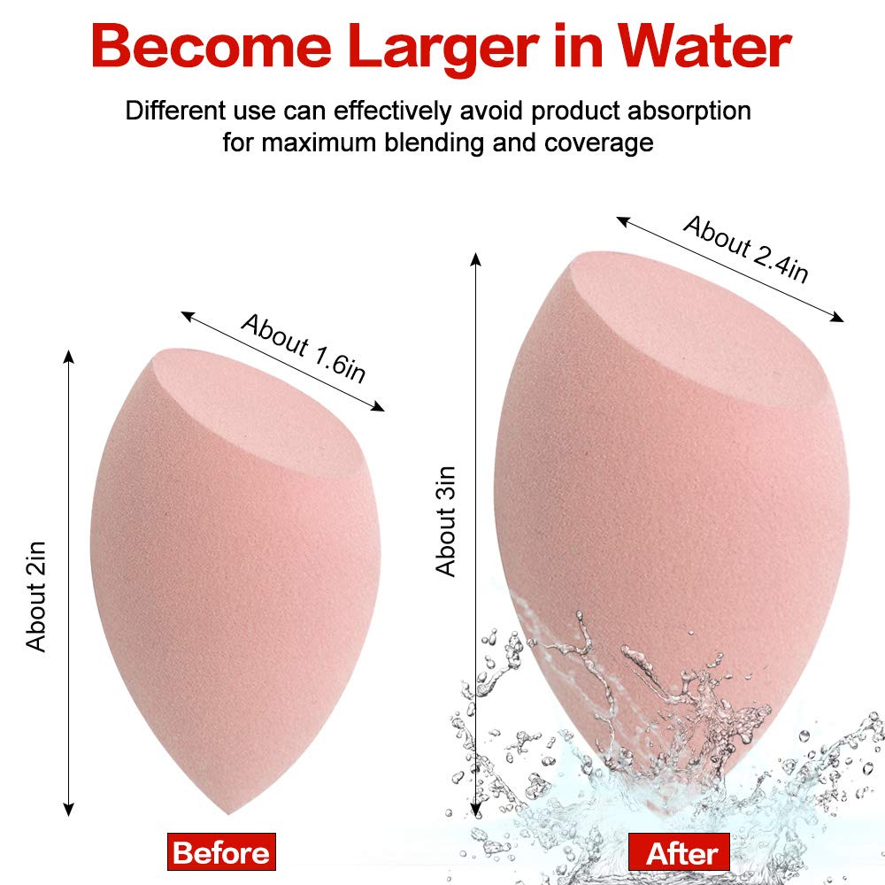 Beauty Sponge Set, 4 Pieces, Multi-Colour - Image 2
