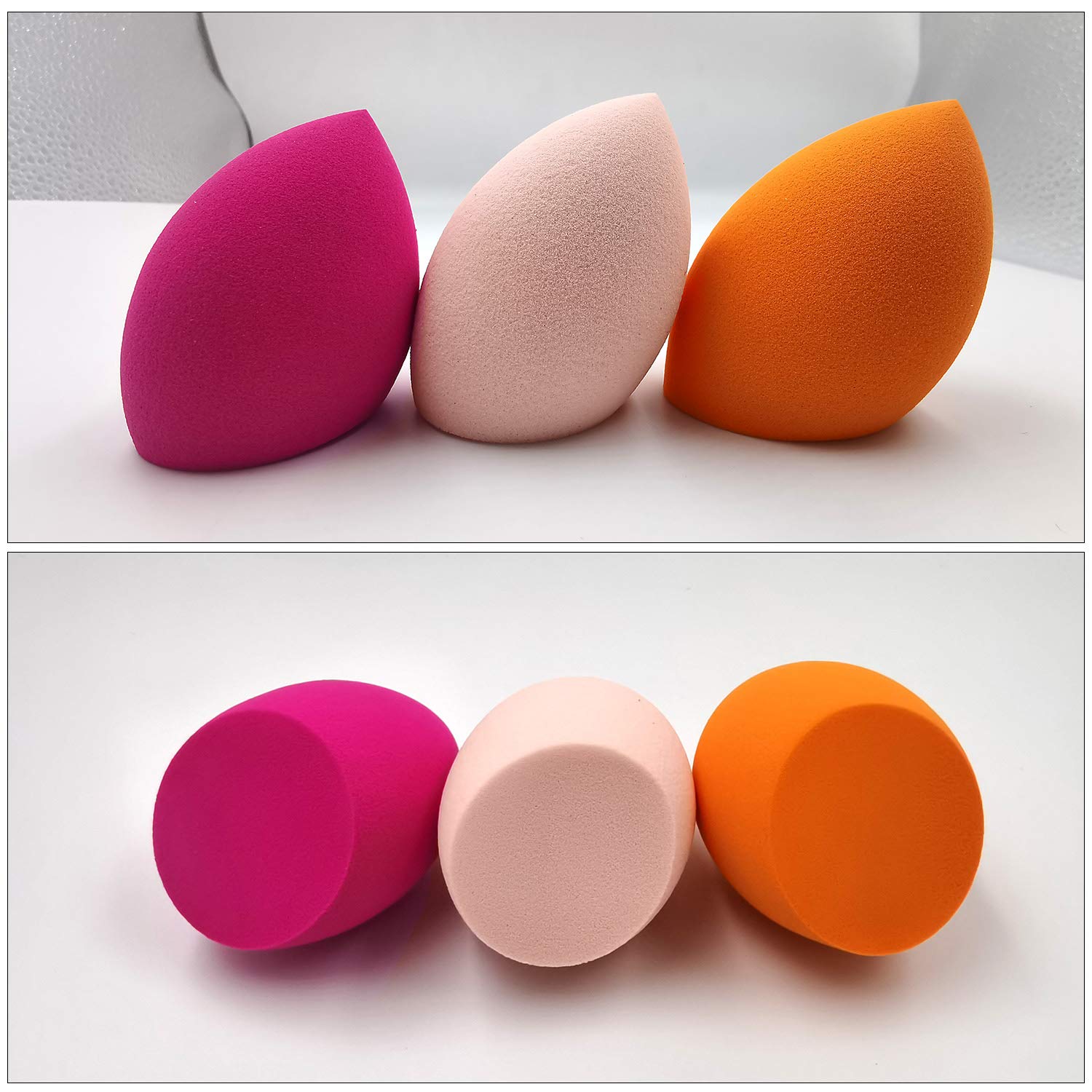 Beauty Sponge Set, 4 Pieces, Multi-Colour